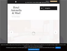 Tablet Screenshot of hotelantonella.it